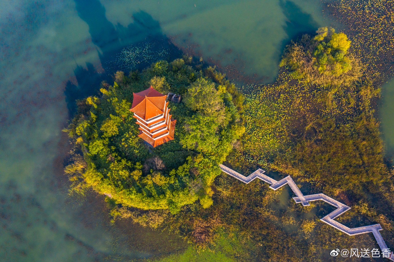 阜阳西湖 风景图片